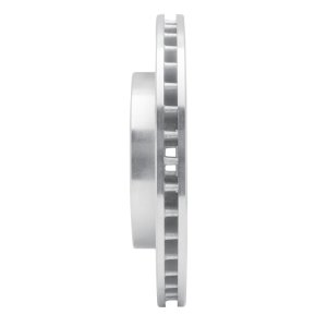 Mitsubishi Lancer Brake Rotor (1) - Front Right - R1 Concepts - Drilled & Slotted - Silver - `98-`07